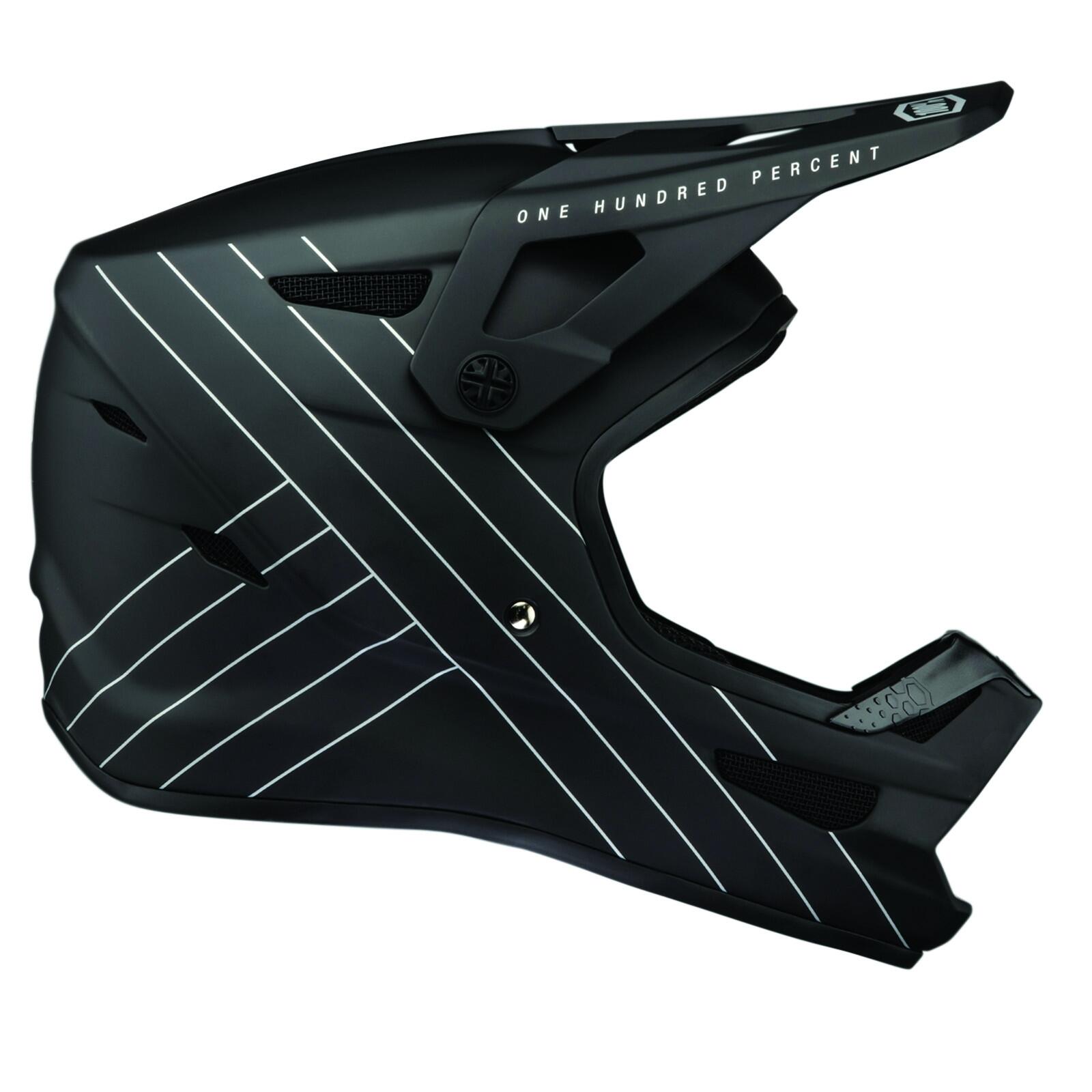 100% - Casque Intégral 100% Status - Casque - Noir - 36 Xs - Decathlon