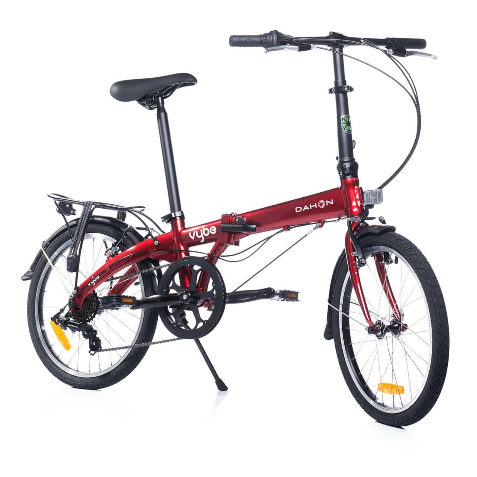 Klapprad - Dahon Vybe D7 20“ - Rot - Shimano Kettenschaltung 2/7
