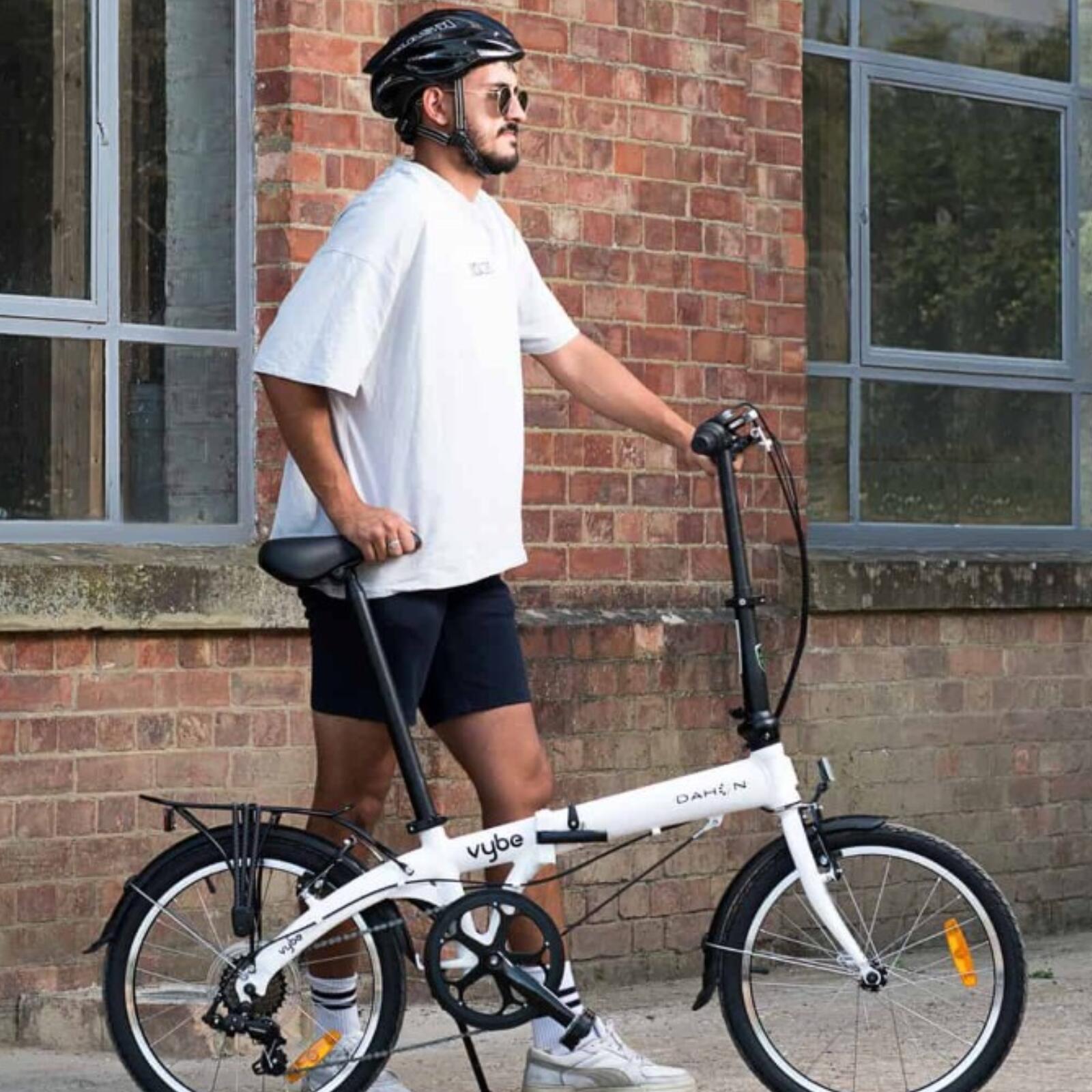Bicicletta pieghevole - Dahon Vybe D7 20” - Bianco - Cambio Shimano 5/7