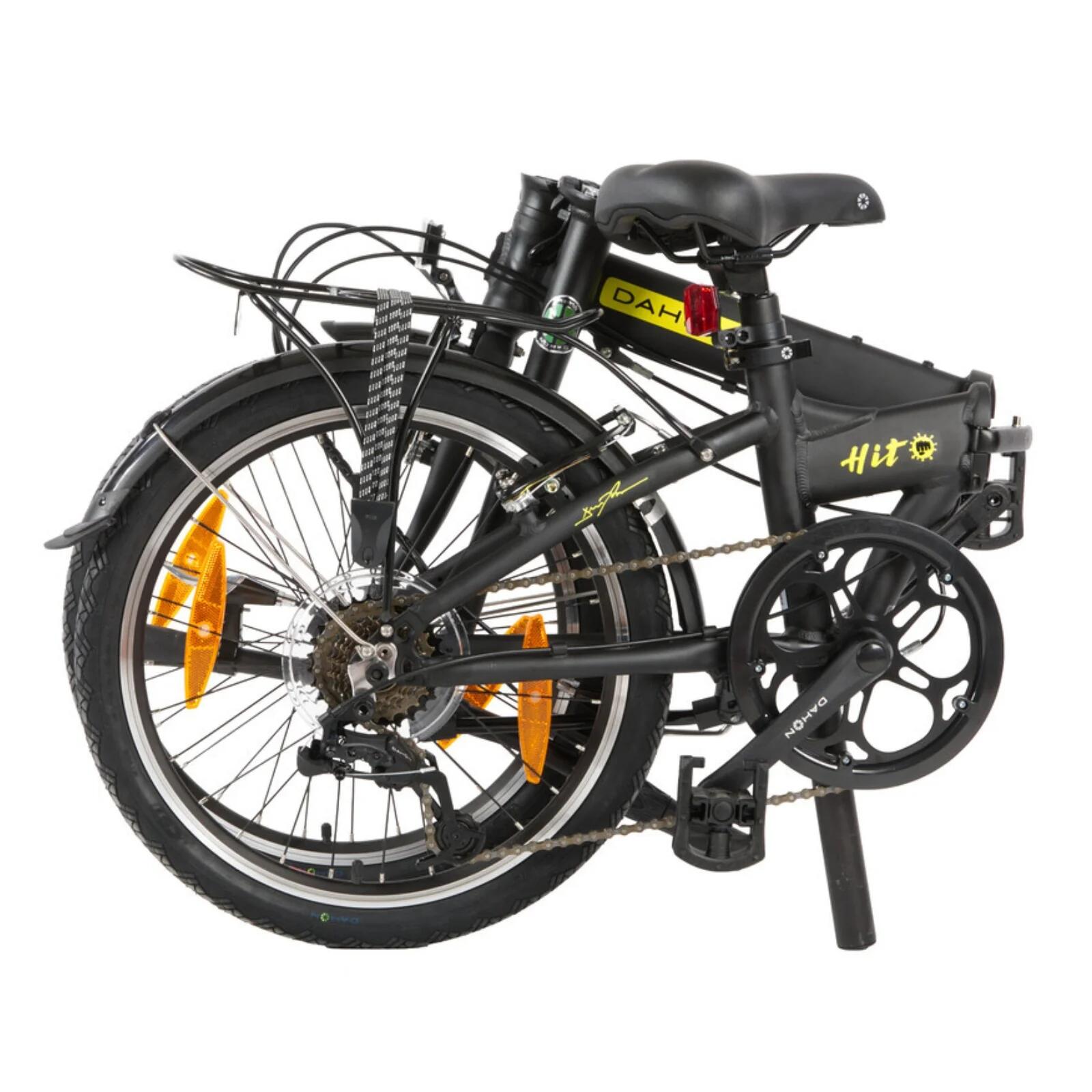 Bicicleta dobrável Dahon Hit D6 - rodas de 20 polegadas - preto 2/6