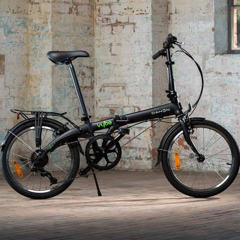 Skládací kolo - Dahon Vybe D7 20“ - Black - Přehazovačka Shimano
