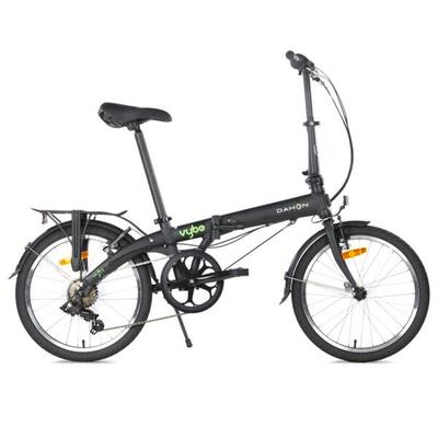 Klapprad - Dahon Vybe D7 20“ - Schwarz - Shimano Kettenschaltung