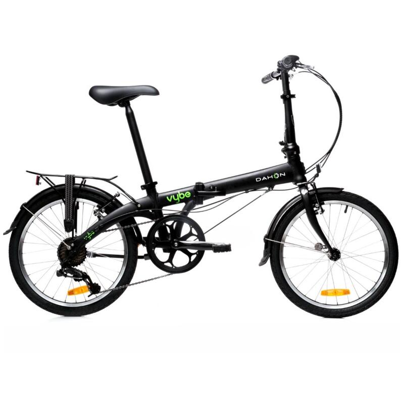 Összecsukható kerékpár - Dahon Vybe D7 20” - Fekete - Shimano sebességváltó