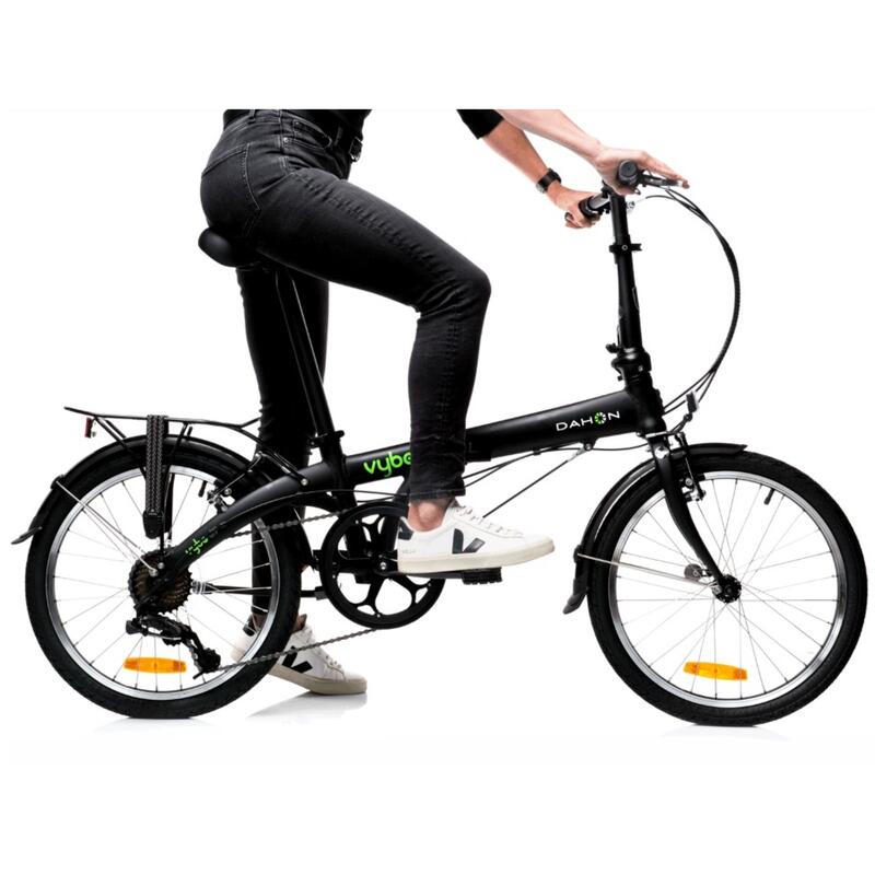 Bicicleta plegable - Dahon Vybe D7 20" - Negra - Cambio Shimano