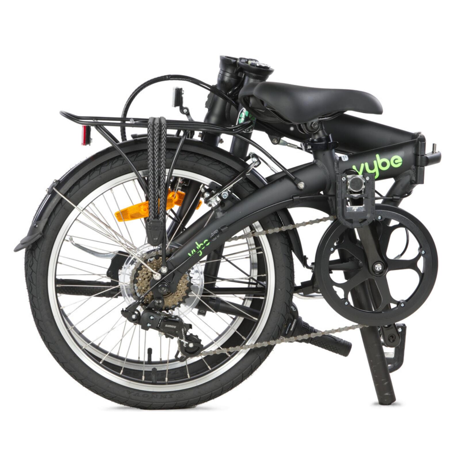 Bicicleta dobrável - Dahon Vybe D7 20” - Preto - desviador Shimano 2/7