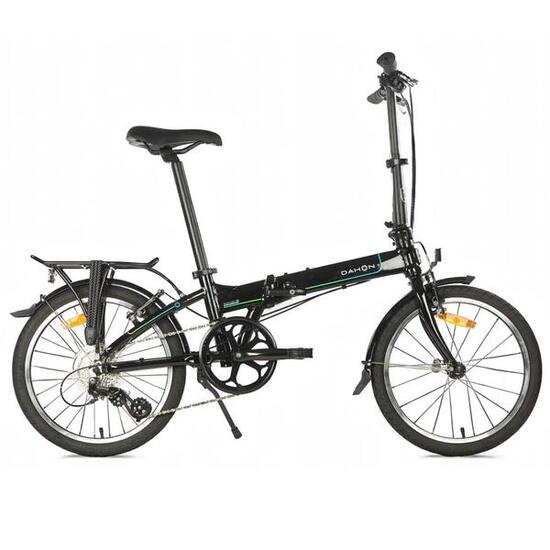 Bicicletta pieghevole - Dahon Mariner D8 20" - Ossidiana / Nero - Cambio Shimano