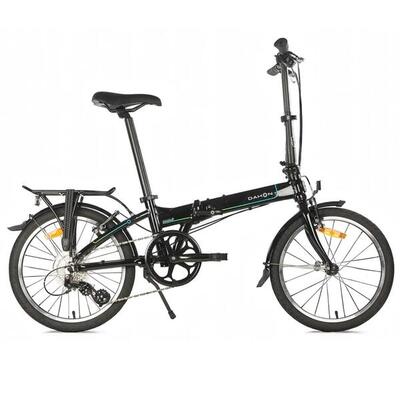 Vouwfiets - dahon mariner d8 20" - obsidian / zwart - shimano 8-speed derailleur