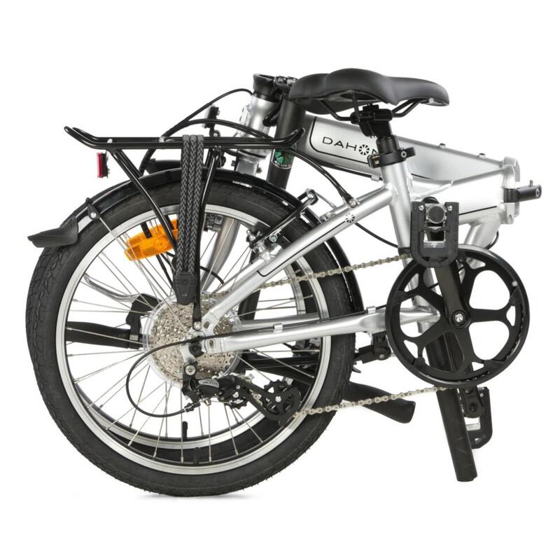 Vélo pliant - Dahon Mariner D8 20 » - Argent / Gris - Dérailleur Shimano