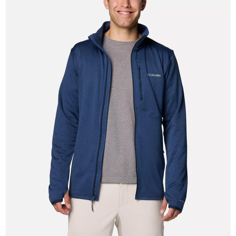 Pulover Polar Columbia Park View Fleece Full Zip, Albastru, Barbati