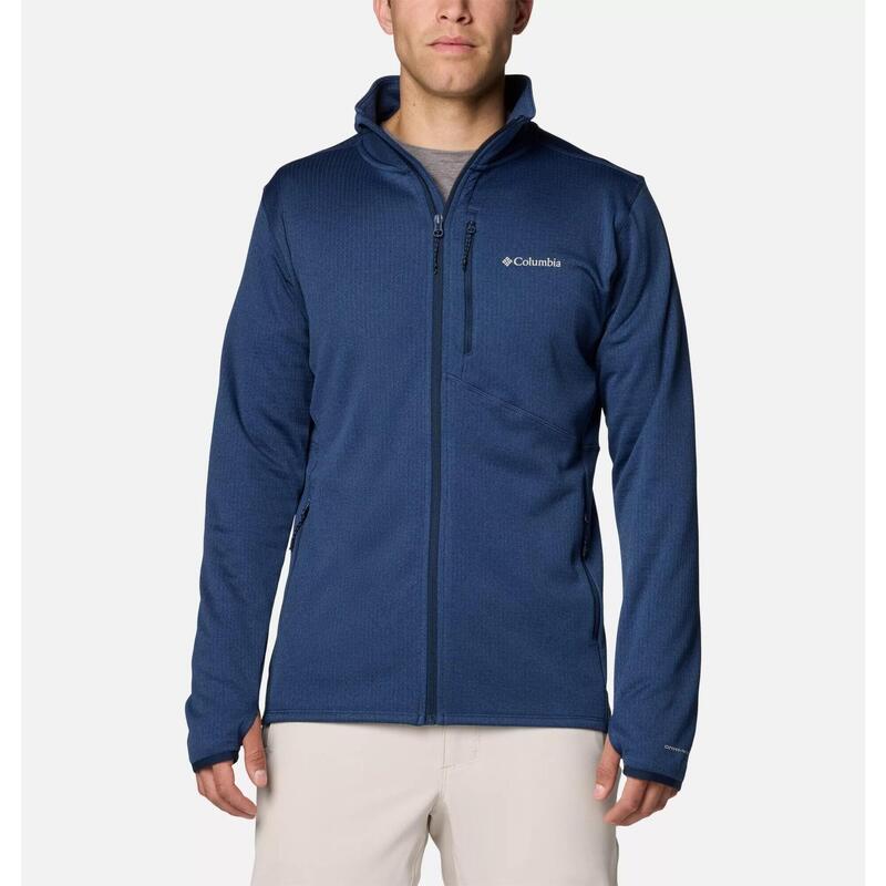 Pulover Polar Columbia Park View Fleece Full Zip, Albastru, Barbati