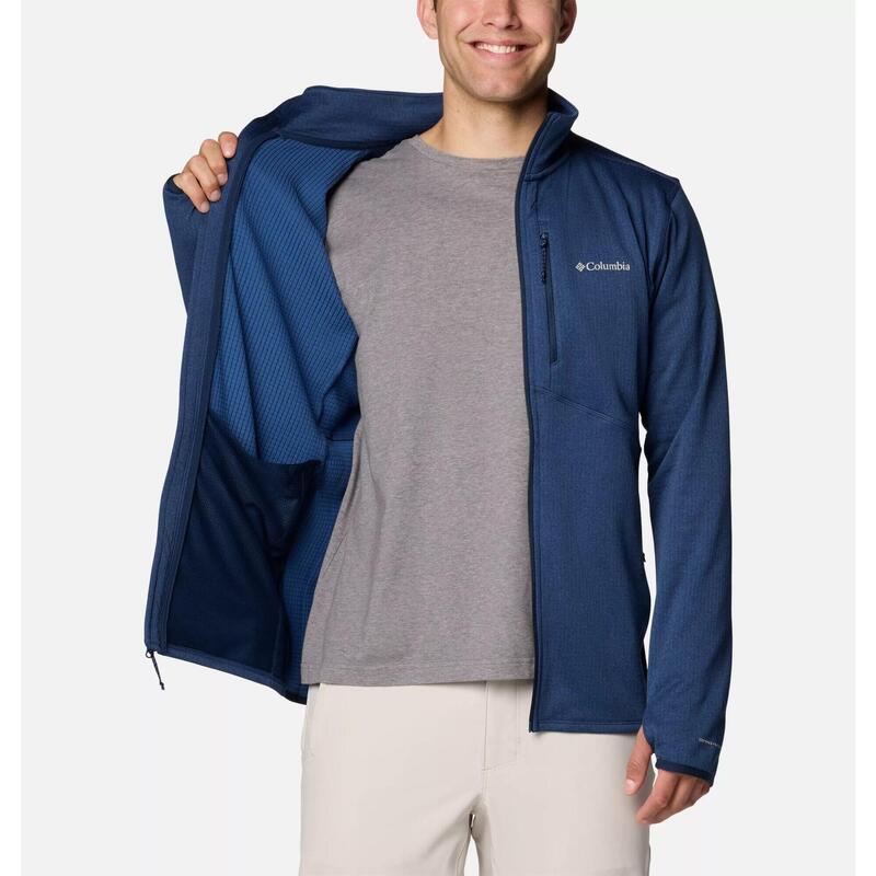 Pulover Polar Columbia Park View Fleece Full Zip, Albastru, Barbati