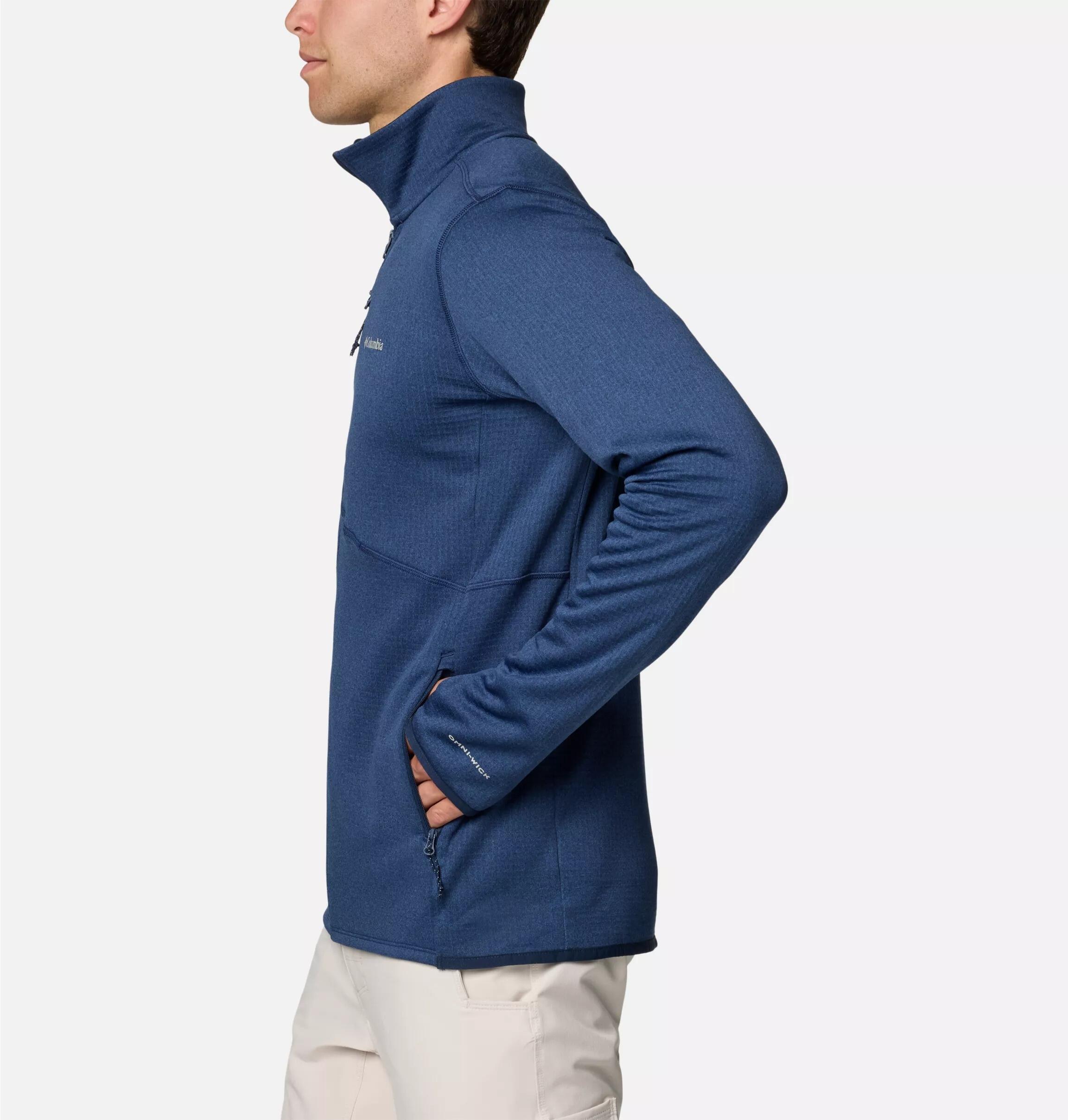 Pulover Polar Columbia Park View Fleece Full Zip, Albastru
