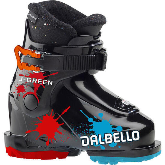 Dalbello J Green 1.0 Gw Zwarte Skischoenen voor Jongens