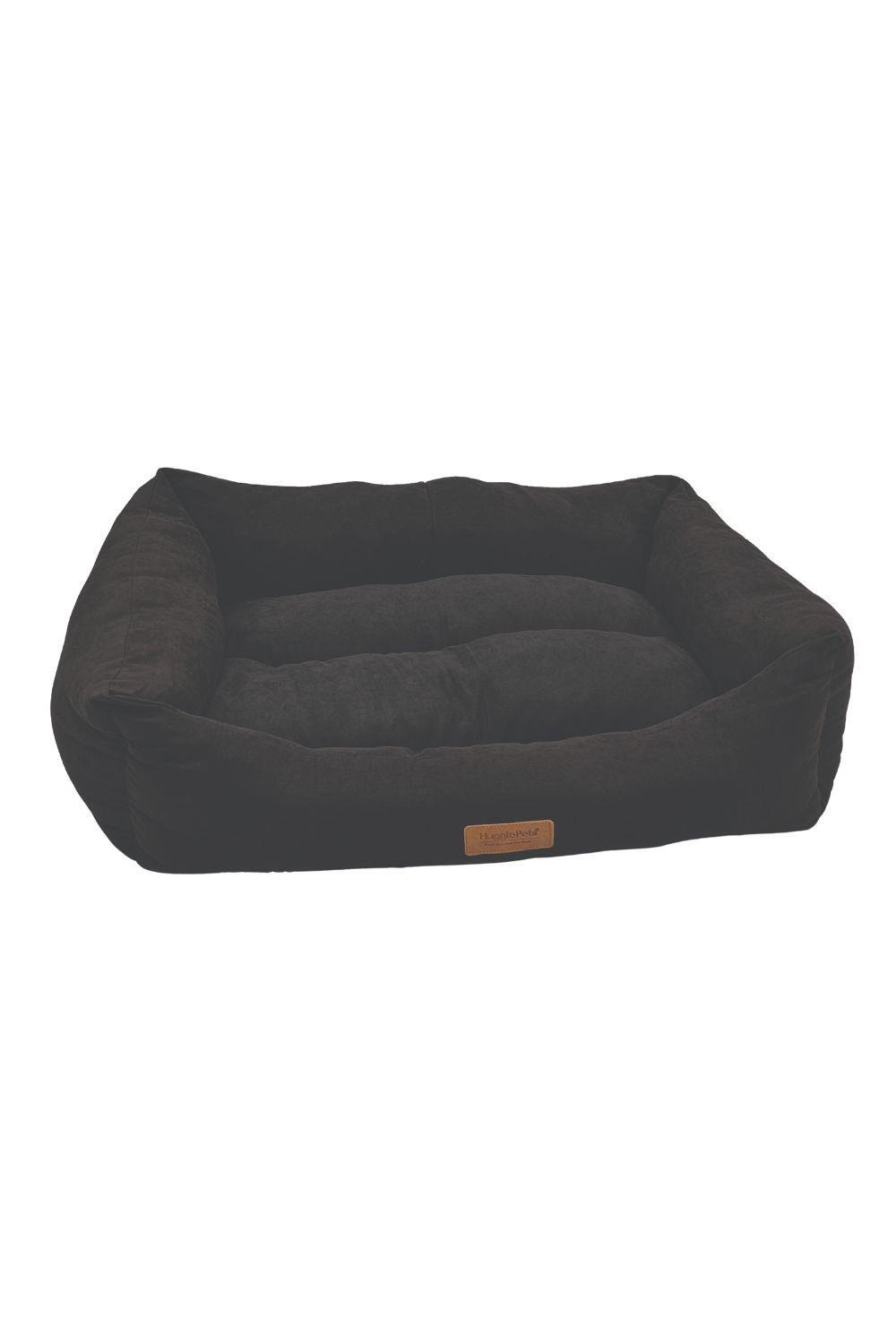 HUGGLEPETS HugglePets Luxury Dog Lounger Bed - Black