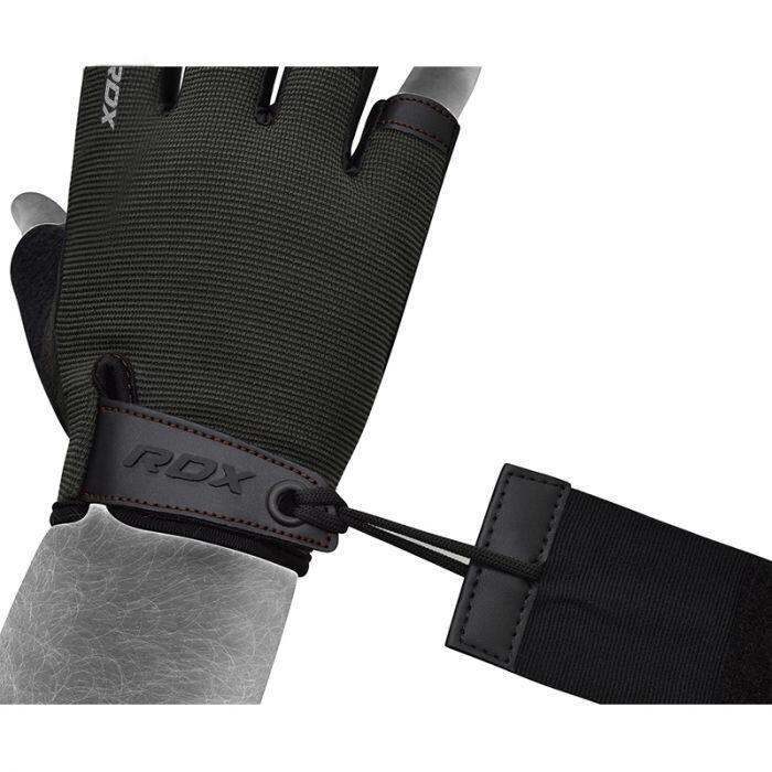 RDX T2 Weightlifting Half Finger Gym Gloves 2/6
