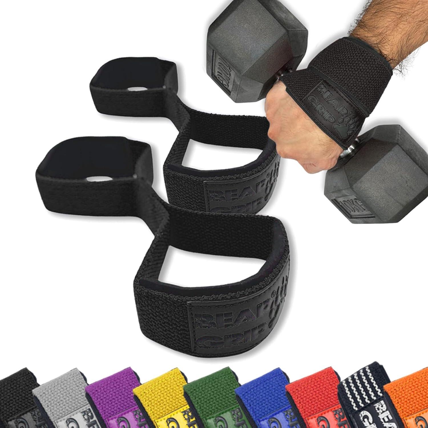 BEAR GRIP Figure 8 Weight Lifting Straps