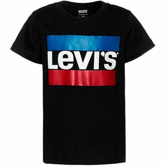 T shirt à manches courtes Enfant Levi's LOGO TEE Noir