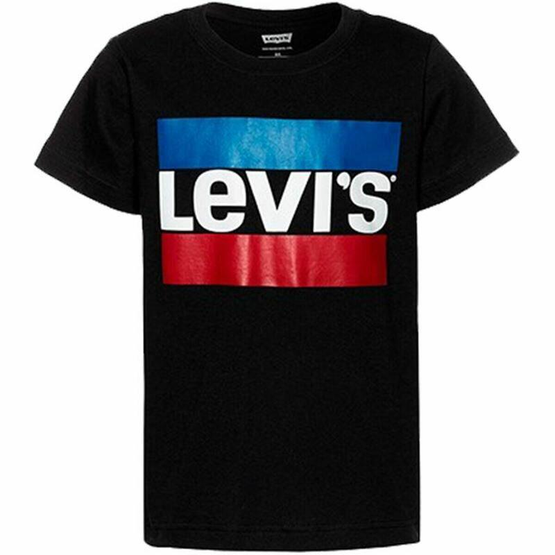 T shirt à manches courtes Enfant Levi's LOGO TEE  Noir