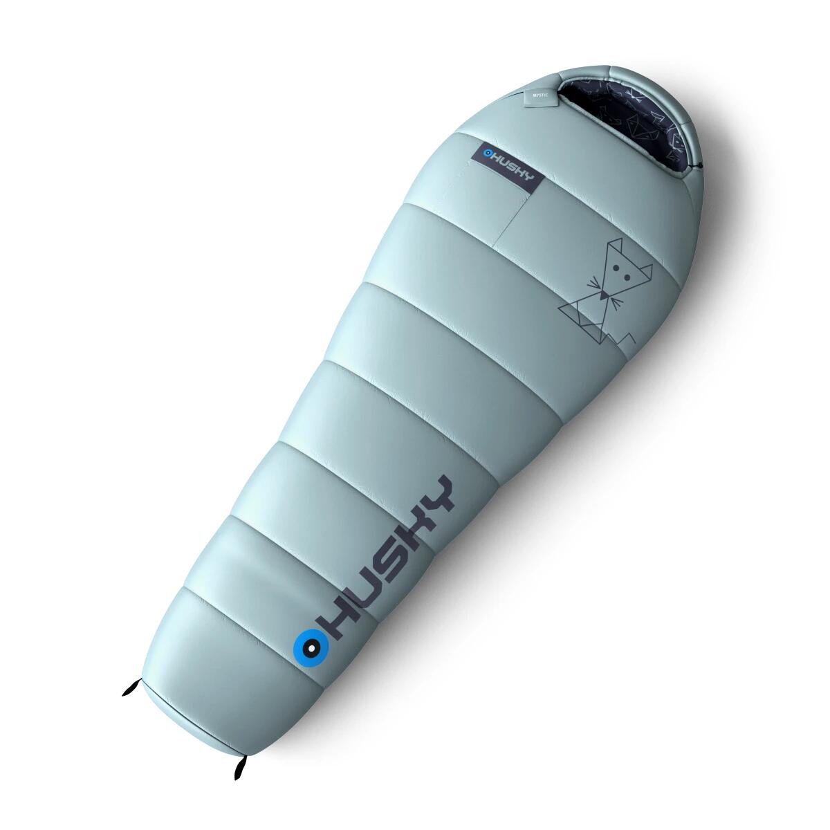 Husky - Sac De Couchage Momie Enfant Mystic -5°c 2024 - 170 Cm - Bleu Clair - Sac De Couchage - Bleu - 170cm - Decathlon