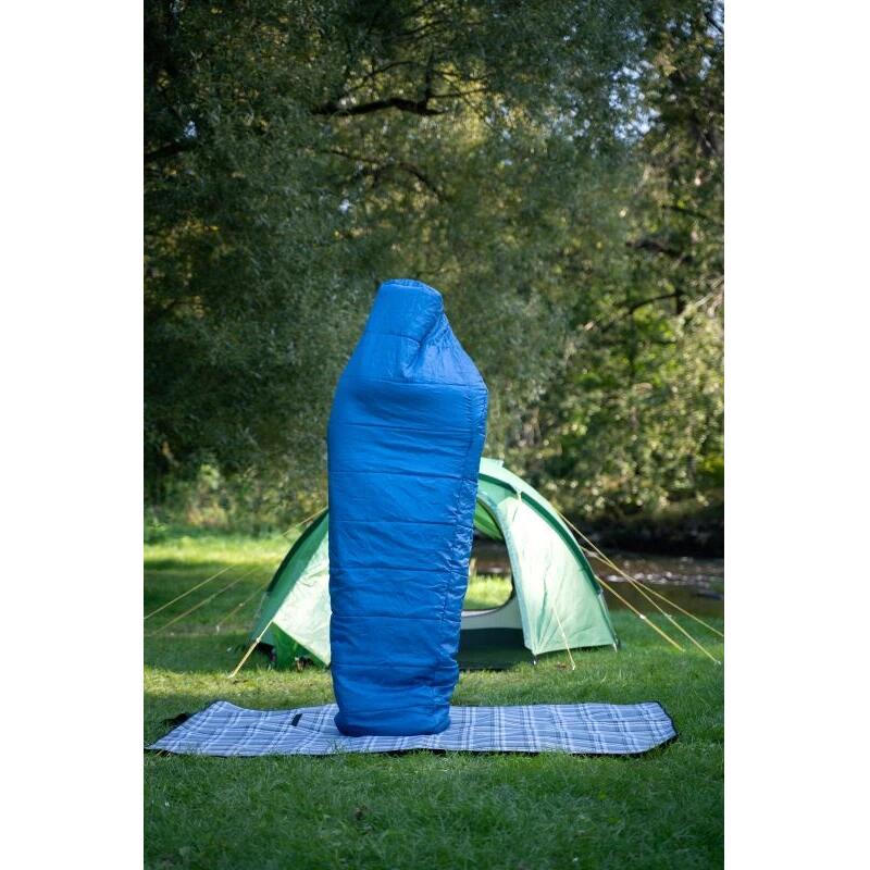 Mummyslaapzak Husky Long -10°C 2024 - 230 x 85 cm - Blauw - volwassenen