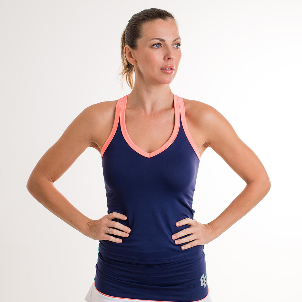 Camiseta mujer pádel Smash 1/7
