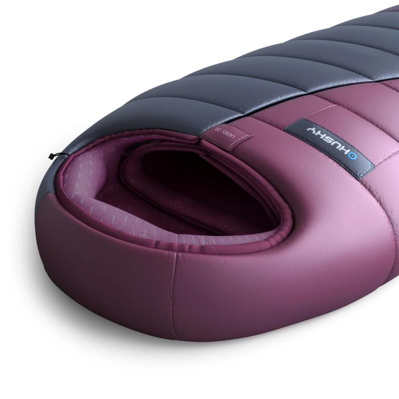 Mummyslaapzak Motion voor dames 2024 -20°C - 200 cm - Blauw - Roze 3/4
