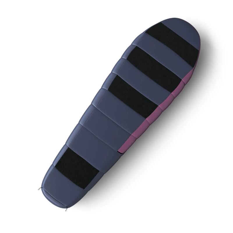 Mummyslaapzak Motion voor dames 2024 -20°C - 200 cm - Blauw - Roze 2/4