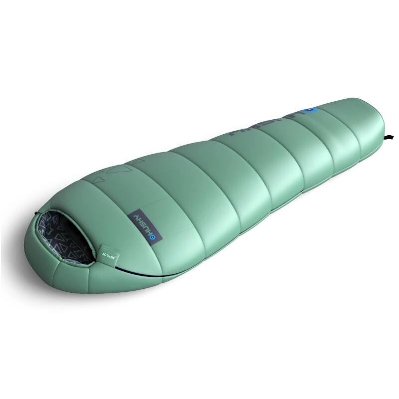 Mummyslaapzak voor kinderen Merlot -10°C 2024 - 170 cm - Mint Groen 3/4