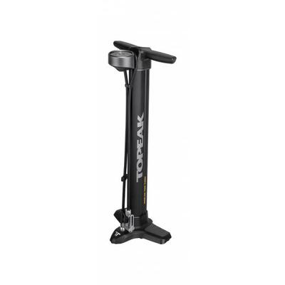 Topeak joe blow twin turbo (max 200 psi / 14 bar) vloerpomp zwart