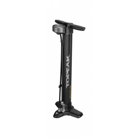 Topeak Joe Blow Twin Turbo (Max 200 psi / 14 bar) Vloerpomp Zwart