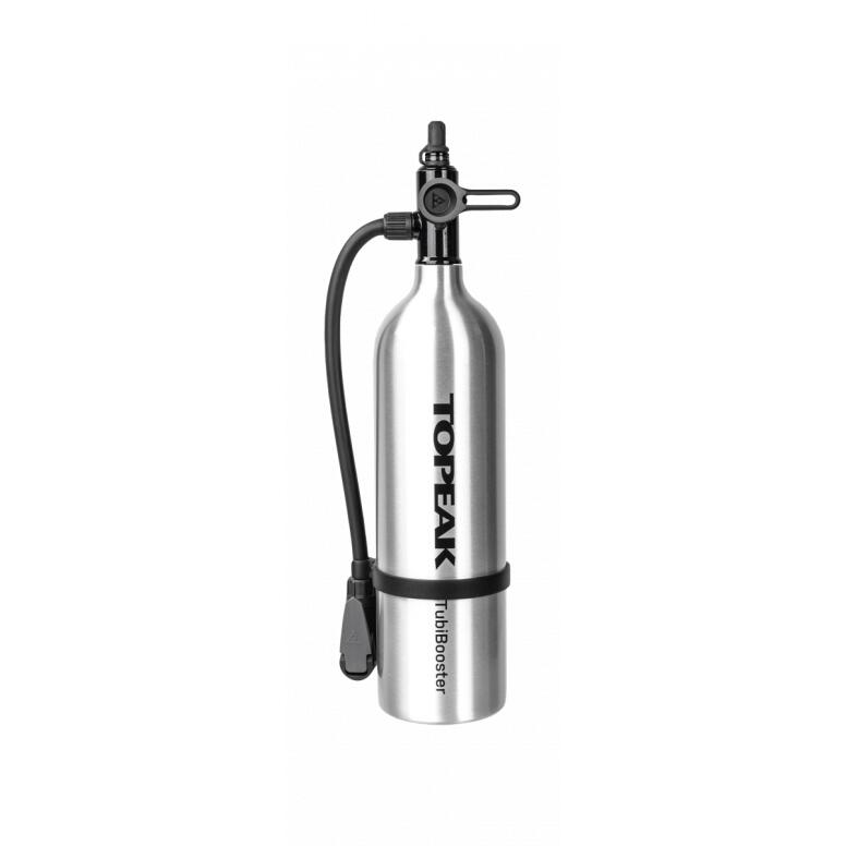Topeak CO2 Kartuschenpumpe TubiBooster, Silber 4/7