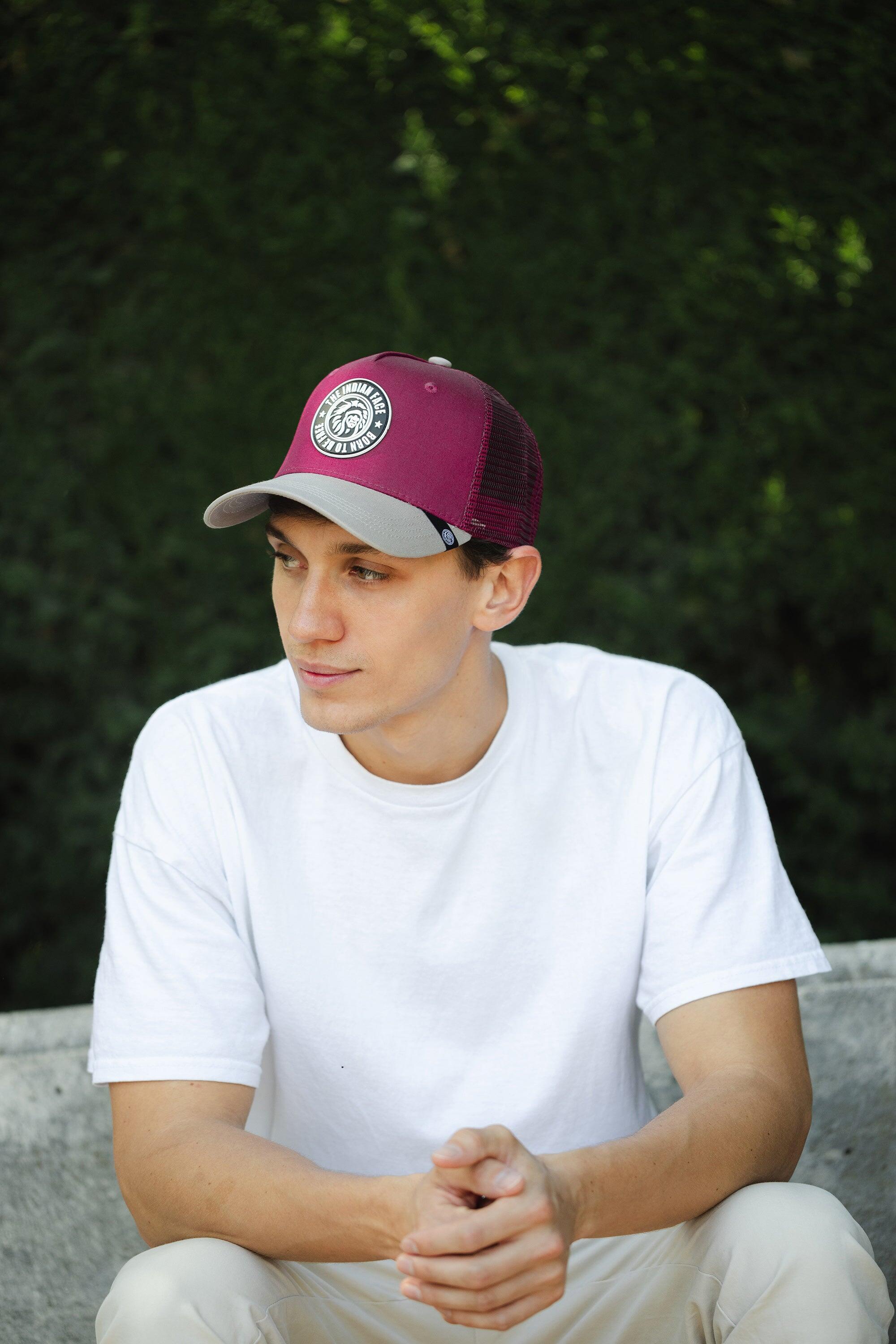 Gorra Trucker Born to Be Free Rojo The Indian Face Unisex 5/5