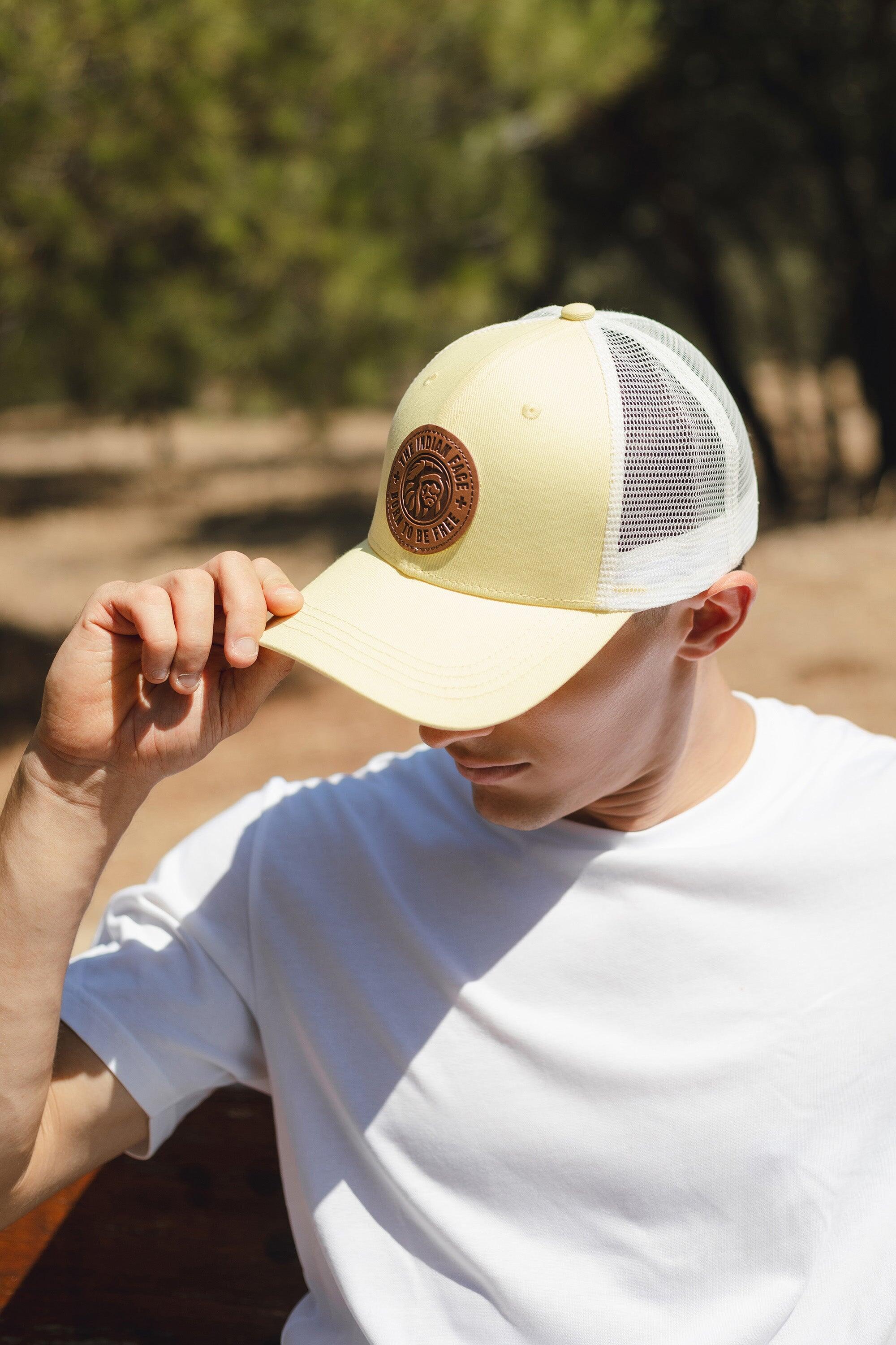 Gorras The Indian Face Born to be Free Amarillo 5/5