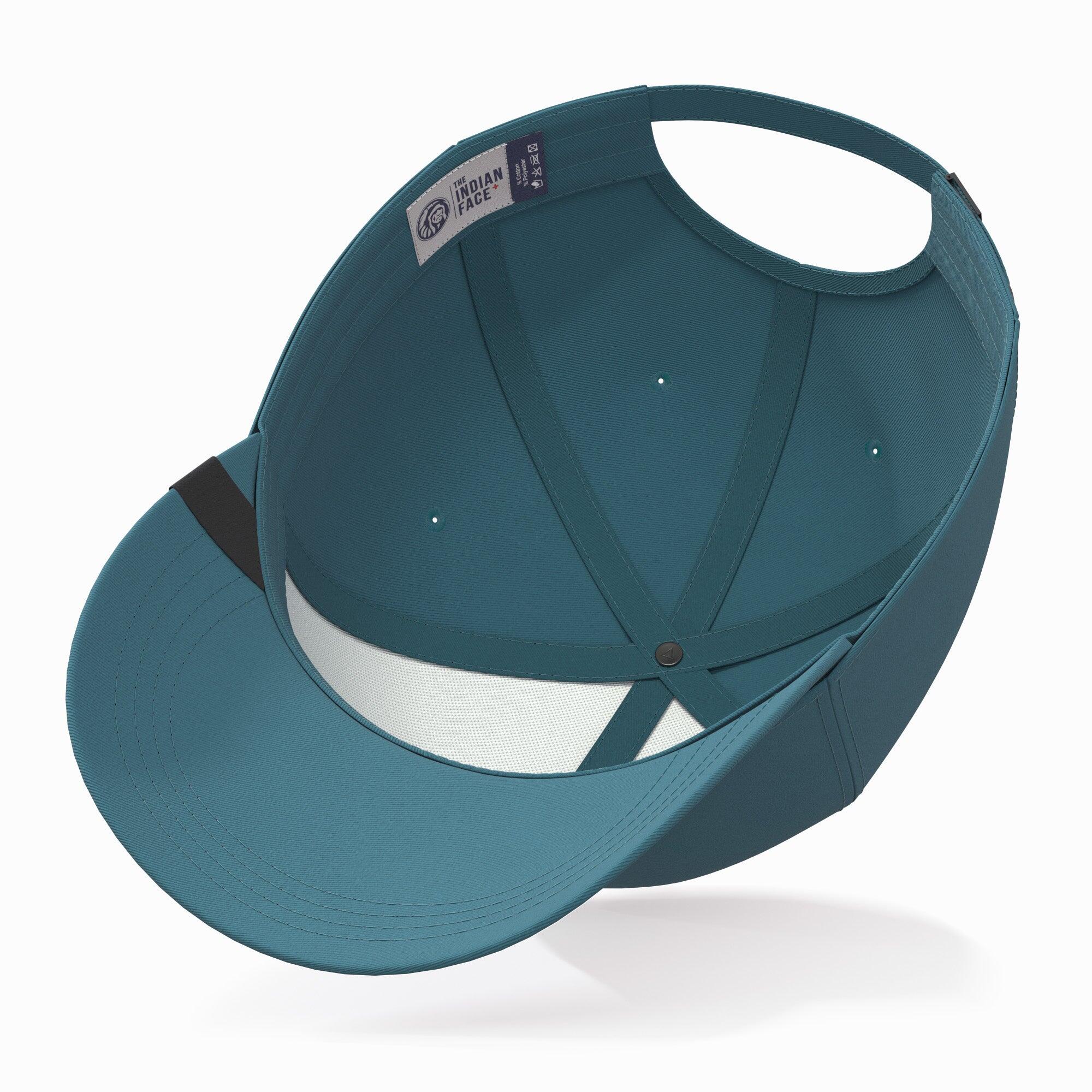 Gorra Action The Indian Face algodón ajustable visera curva azul 4/7