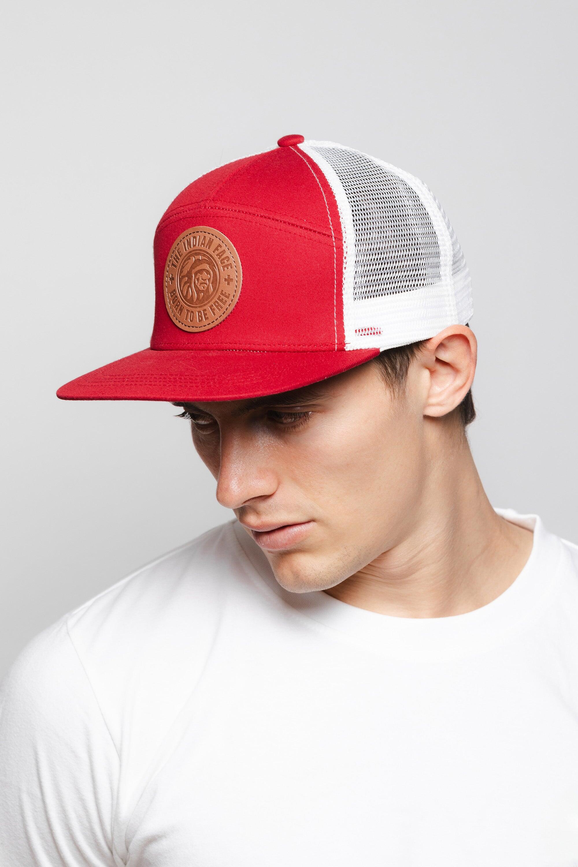 Unisex Outdoor Gorra Trucker Rejilla Ajustable Pipe 7 Rojo 5/5