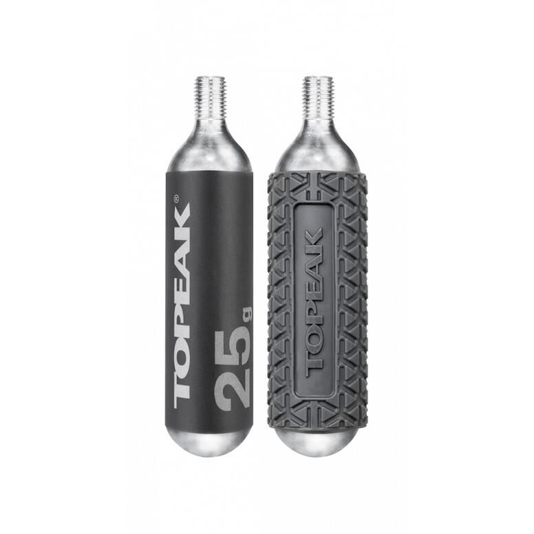 Topeak Co2 Cartr 25G Threaded W/Sleeve 2Pcs