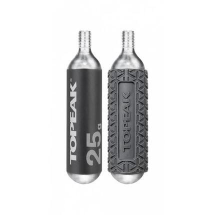 Cartouches CO2 Topeak Cartridge 25g Threated (x2)