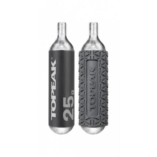 Cartouches CO2 Topeak Cartridge 25g Threated (x2)