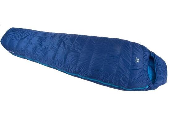 Sac de couchage momie Trekking Rimo III 600 - gauche 200 cm - Bleu Marine