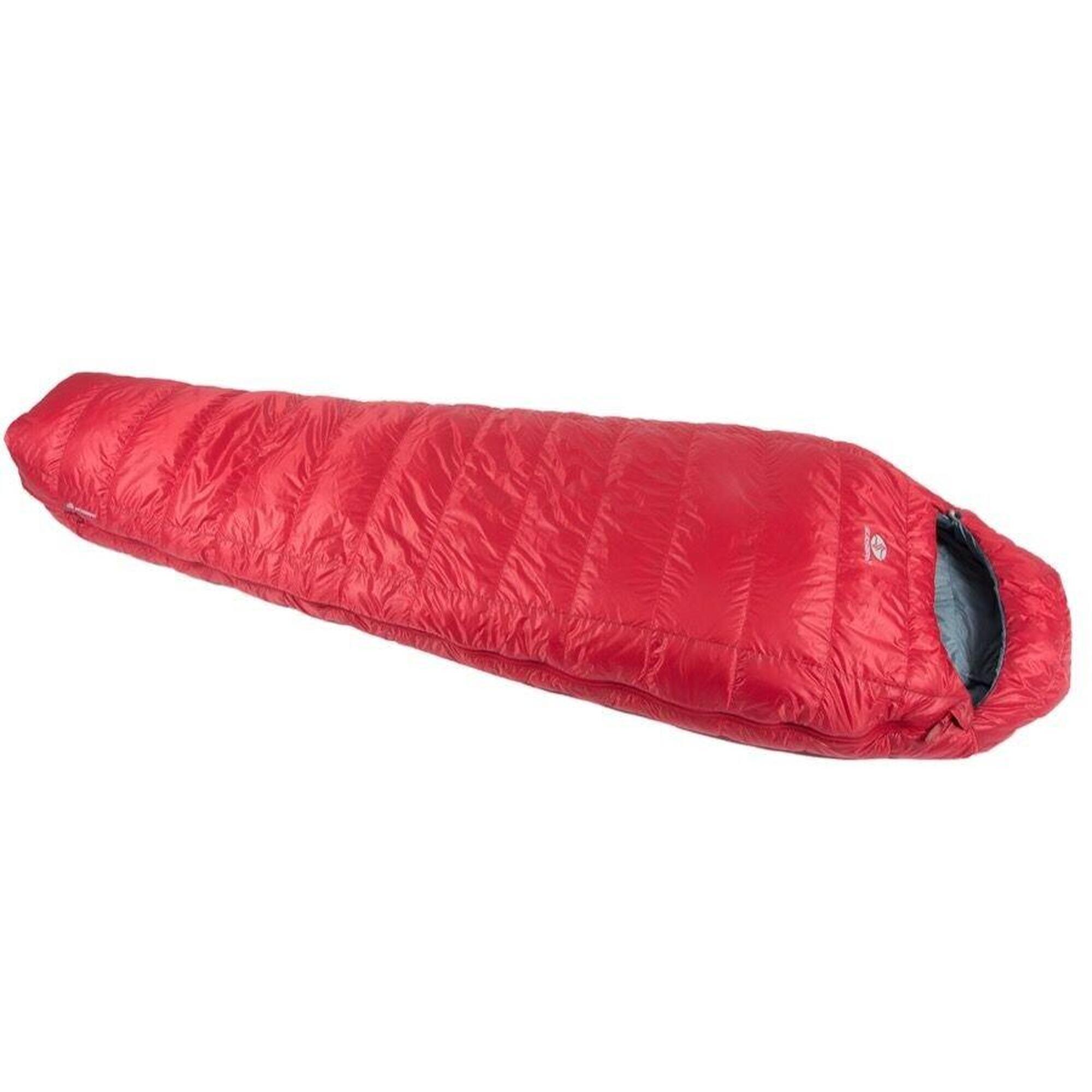 Sir Joseph - Sac De Couchage Momie Trekking Rimo Iii 850 - Gauche 200 Cm - Rouge - Sac De Couchage - Rouge - 200 Cm - Decathlon