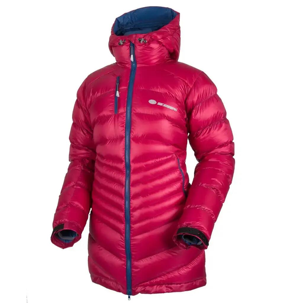 Parka femme Sir Joseph Opal Lady duvet gris foncé long capuche déperlante 2/4