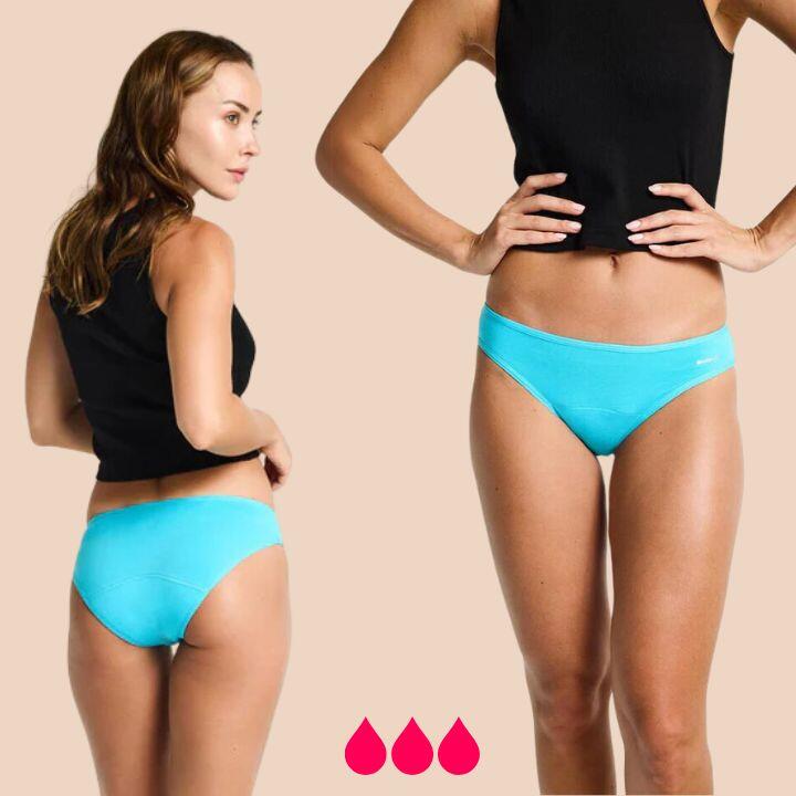 MODIBODI Bragas Menstrual Flujo 3 Tampones Algodón Orgánico