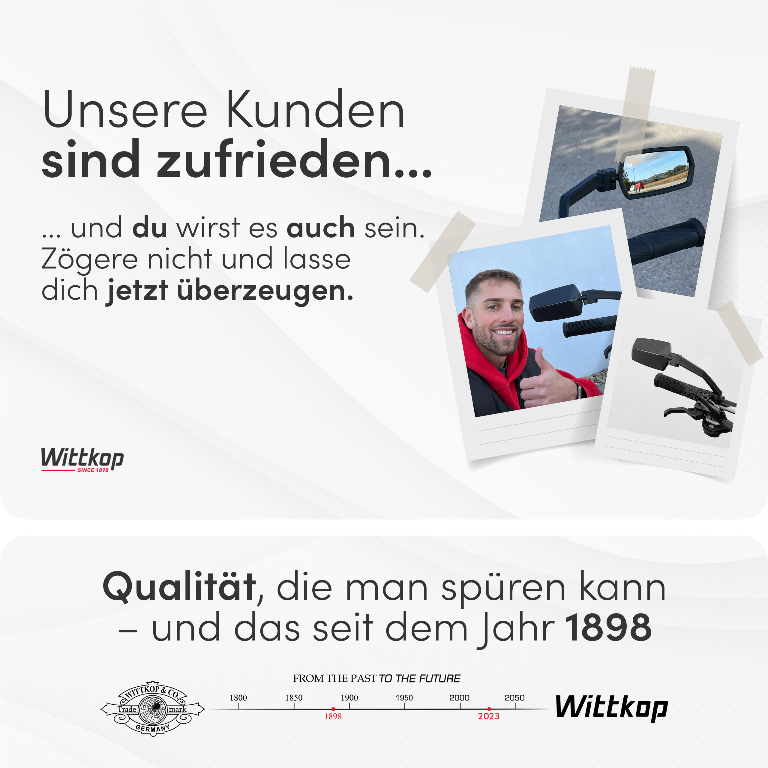 WITTKOP Fahrradrückspiegel, 360° verstellbar 7/7