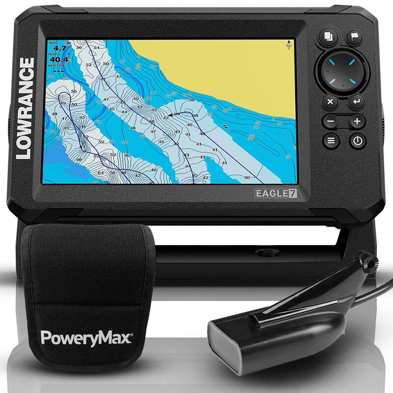 Lowrance Eagle 7 PoweryMax Ready con trasduttore TripleShot HD 3/4