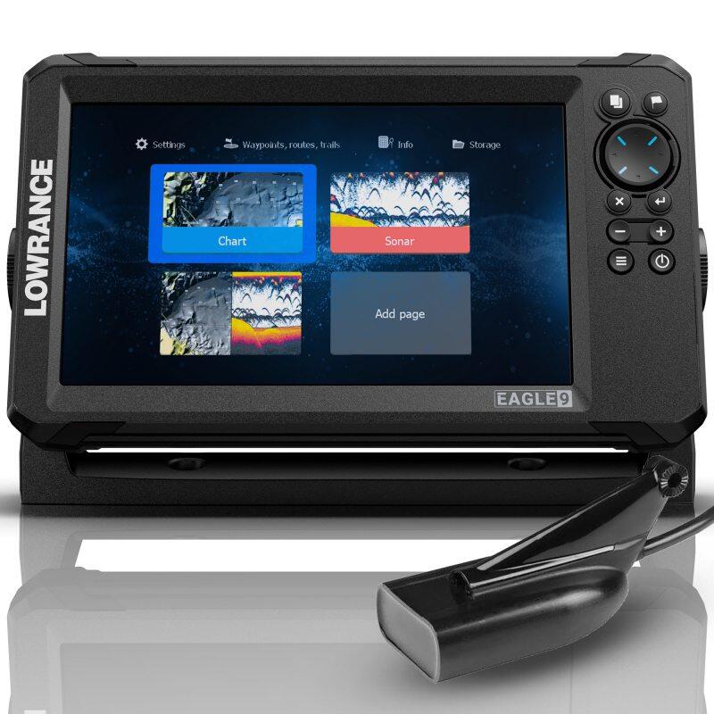 Lowrance Eagle 9 con trasduttore HDI 83/200 CHIRP/Downscan 5/5