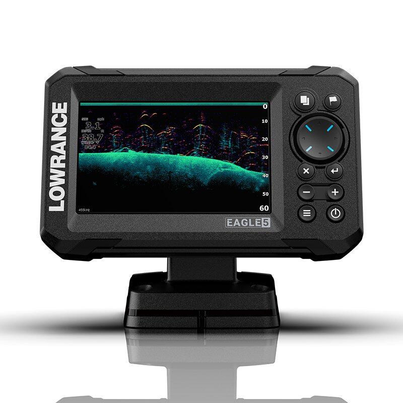 Lowrance Eagle 5 PoweryMax pronto con trasduttore CHIRP/Downscan HDI 83/200 3/5