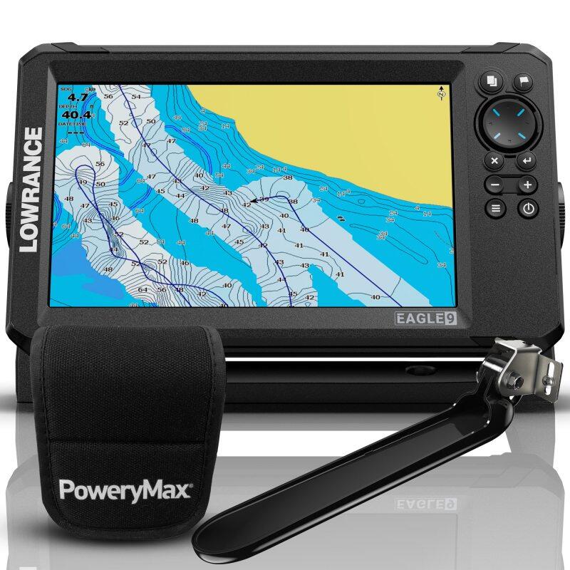 Lowrance Eagle 9 PoweryMax Ready con trasduttore da poppa TripleShot HD 4/4