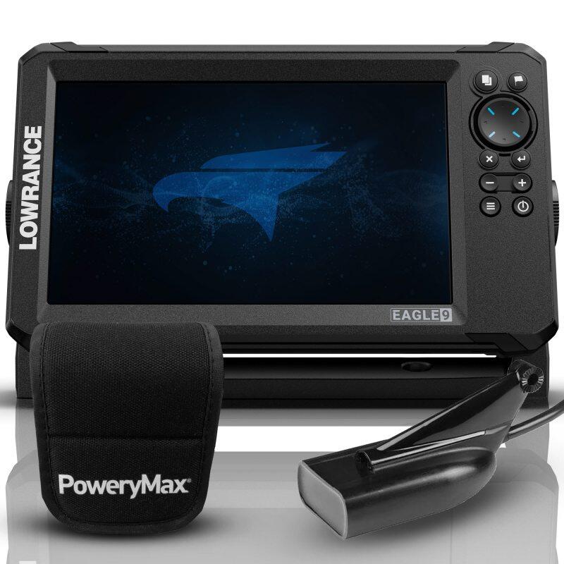 Lowrance Eagle 9 PoweryMax Ready com Transductor HDI 83/200 CHIRP/Downscan 2/6
