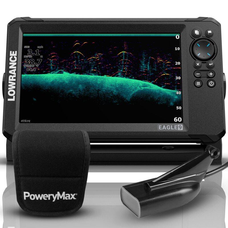 Lowrance Eagle 9 PoweryMax Ready com Transductor HDI 83/200 CHIRP/Downscan 5/6