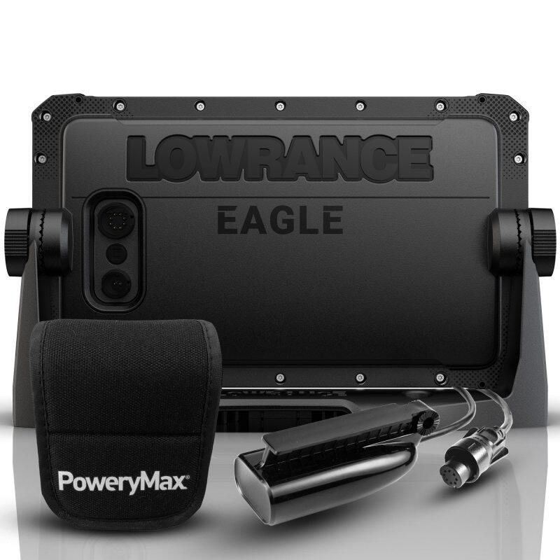 Lowrance Eagle 9 PoweryMax pronto con trasduttore SplitShot 3/4